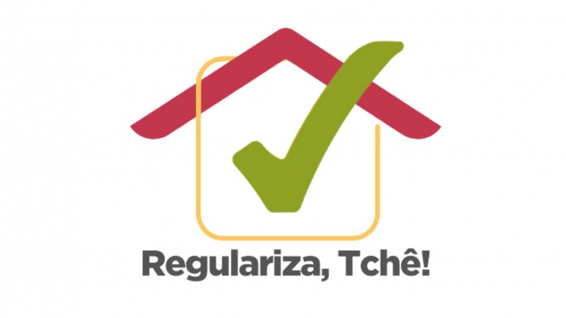Logo do programa Regulariza, Tchê!