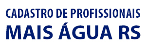 Cadastro de Profissionais - Mais &Aacute;gua RS