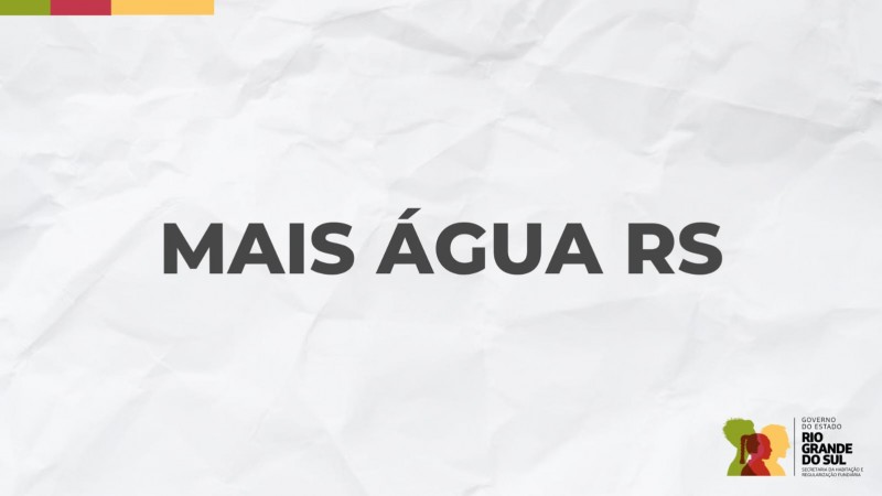logo mais água